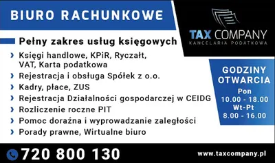 TAX COMPANY Kancelaria Podatkowa